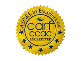 CARF CCAC Accredited seal